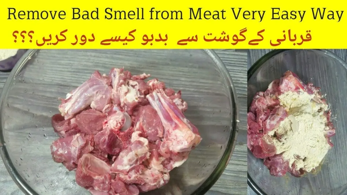 How to remove the smell of meat video