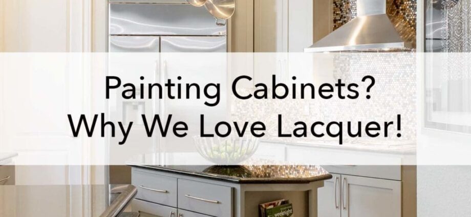 How to repaint a lacquered cabinet with your own hands