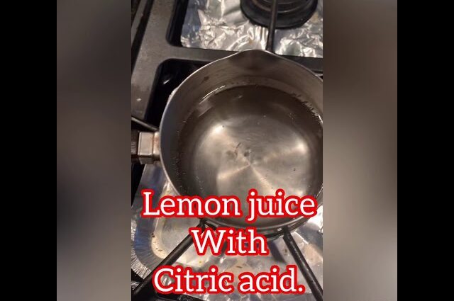 How to replace lemon juice; how to replace lemon juice with citric acid