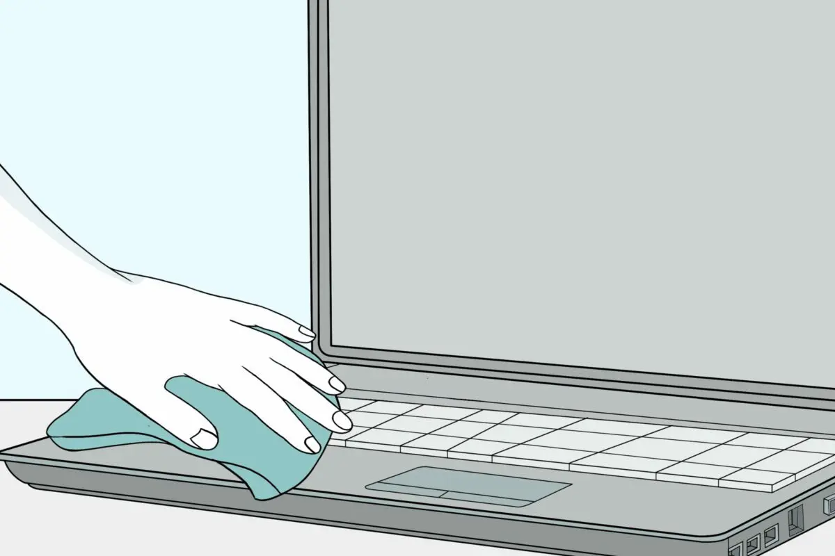 How to rescue a laptop if water gets on the keyboard