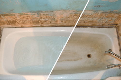 How to restore a bathtub with your own hands: cast iron, acrylic or steel