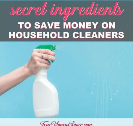 How to save on household chemicals