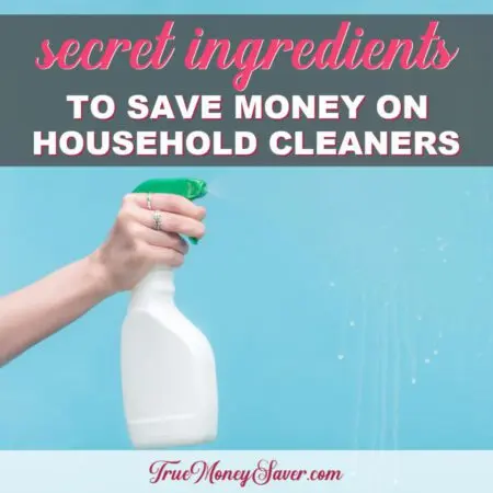 How to save on household chemicals