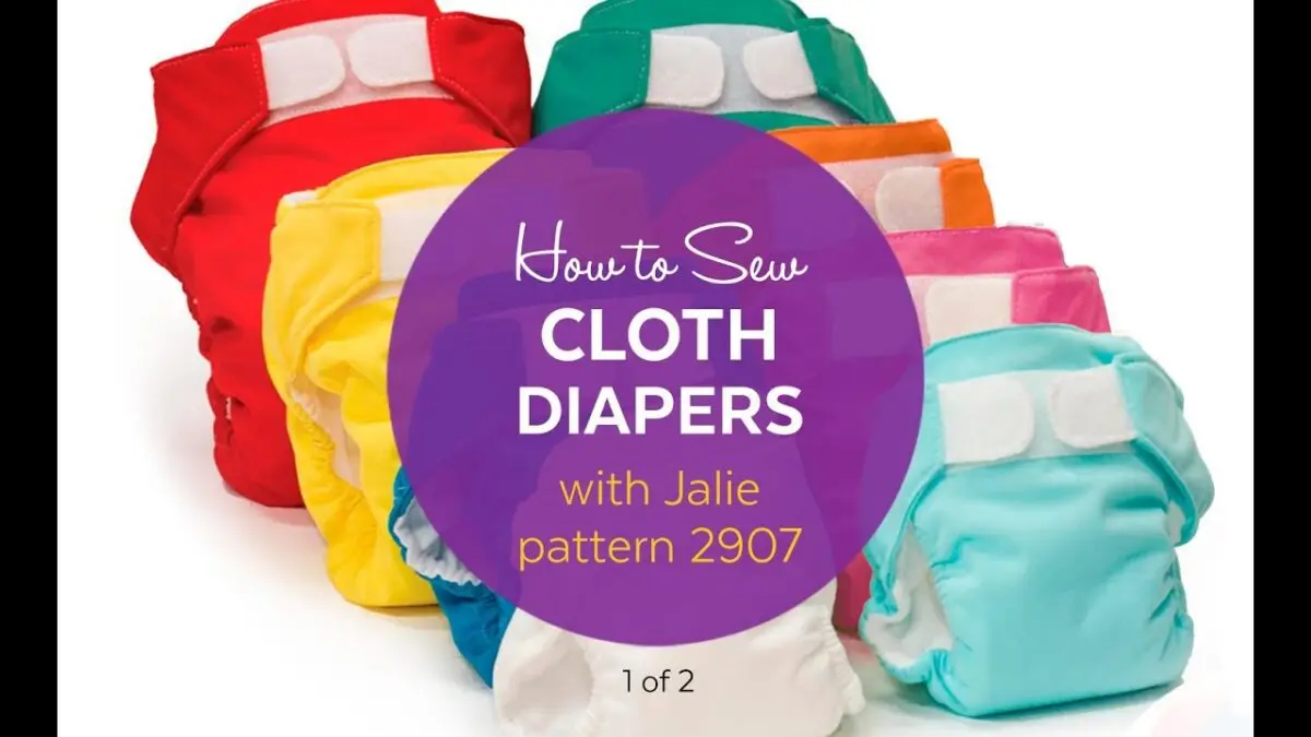 How to sew diapers for a baby. Video