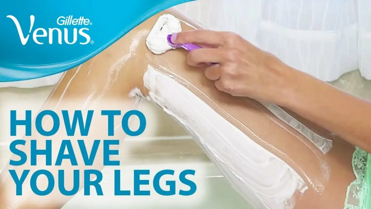 How to shave your legs with Gillette Venus