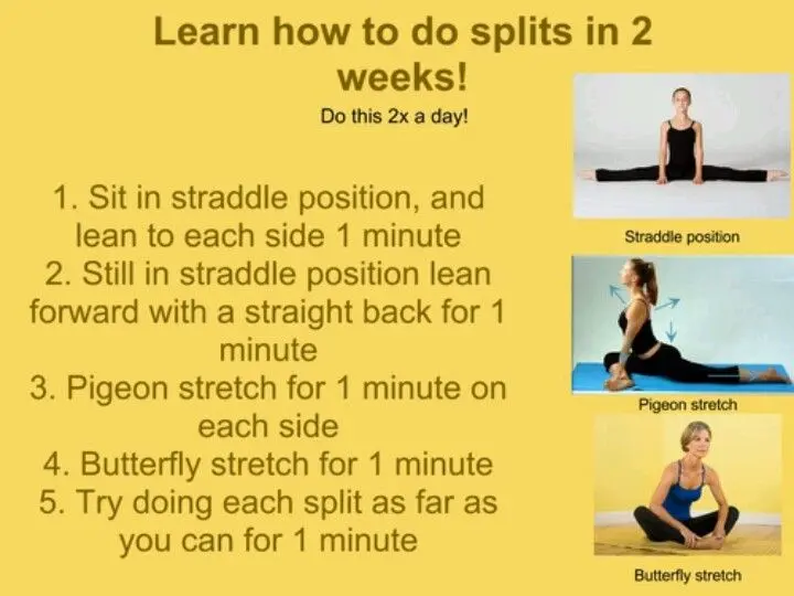 How to Sit on a Split in 5 Minutes a Day Quickly for a Newbie: Tips from a Trainer