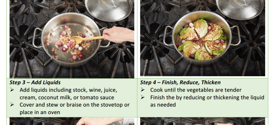 How to stew vegetables: cooking methods