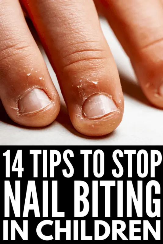 How to stop a child from biting their fingernails