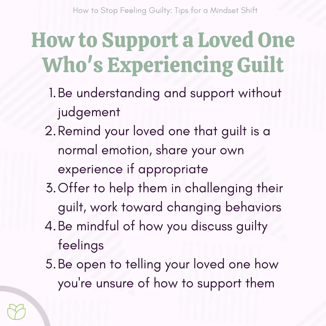 How to stop feeling guilty about everything