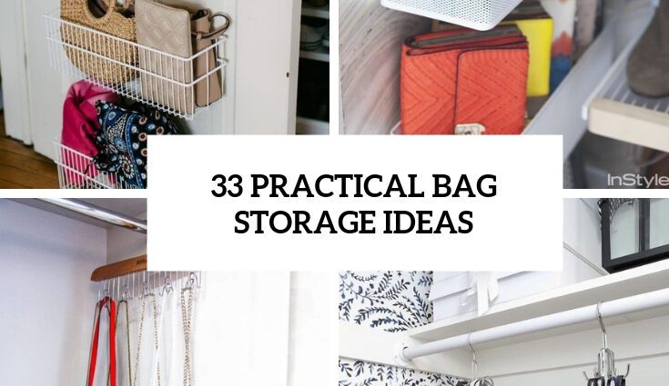 How to store bags properly