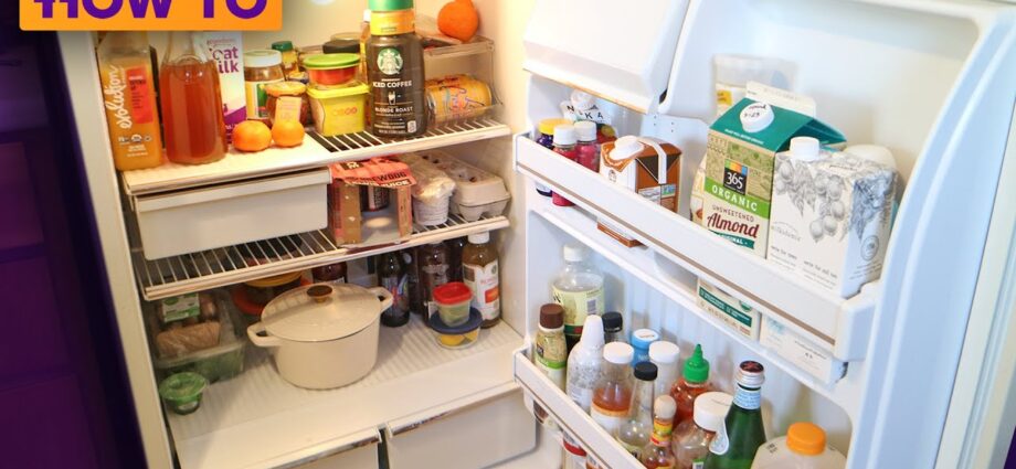 How to store food in the refrigerator. Video recommendations