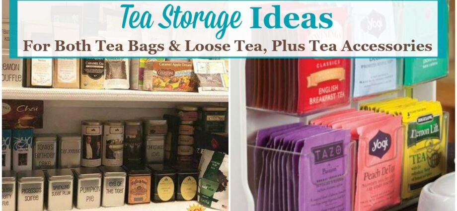 How to store tea at home