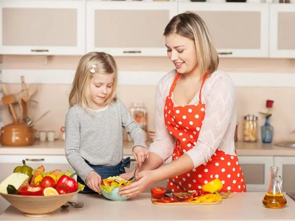 How to teach a child to cook