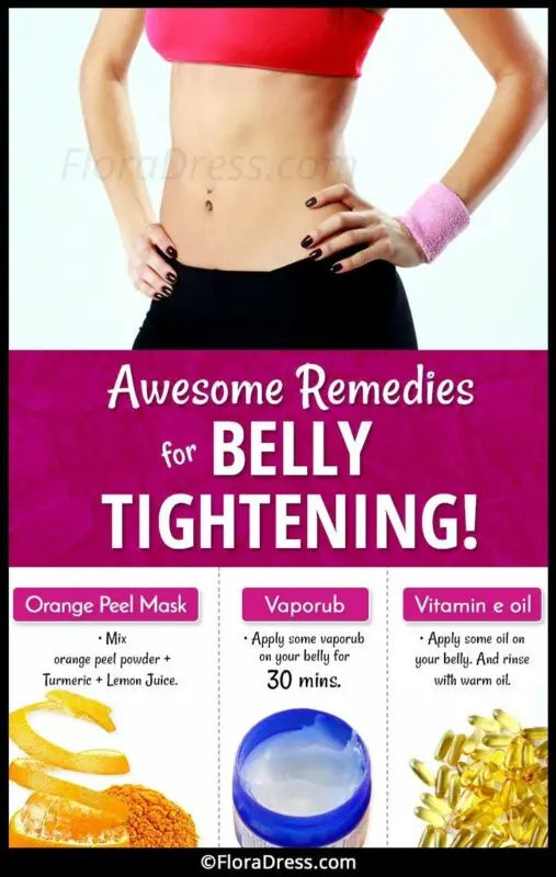 How to tighten your belly at home. Video