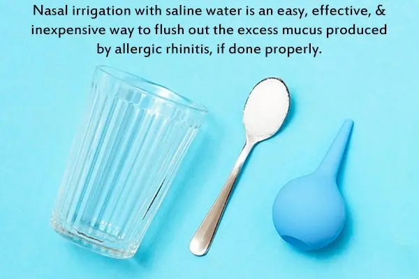 How to treat allergic rhinitis?