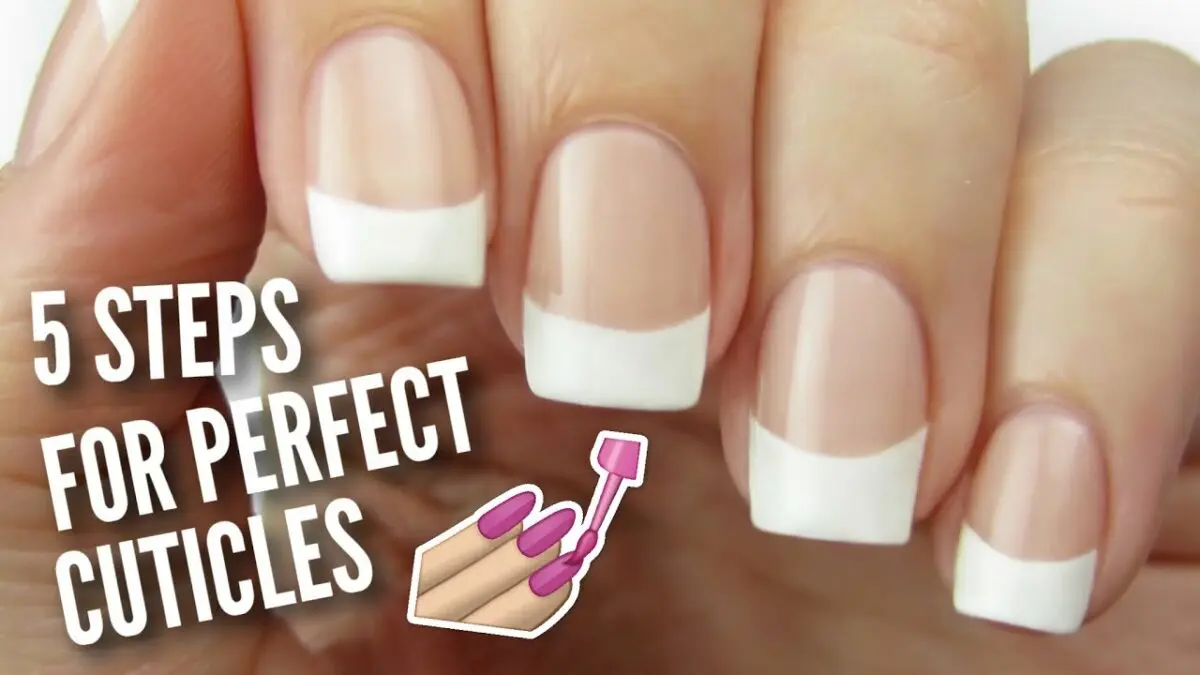 How to treat cuticles. Video