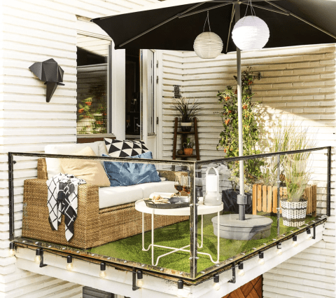 How to turn a balcony into a cozy nest: 3 budget ideas