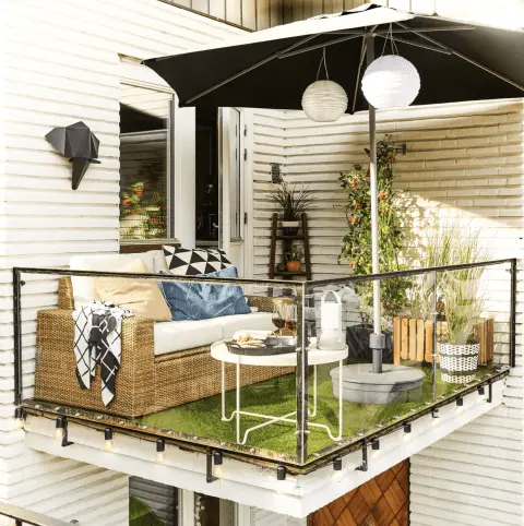 How to turn a balcony into a cozy nest: 3 budget ideas