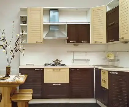 How to update an old kitchen cabinet with your own hands