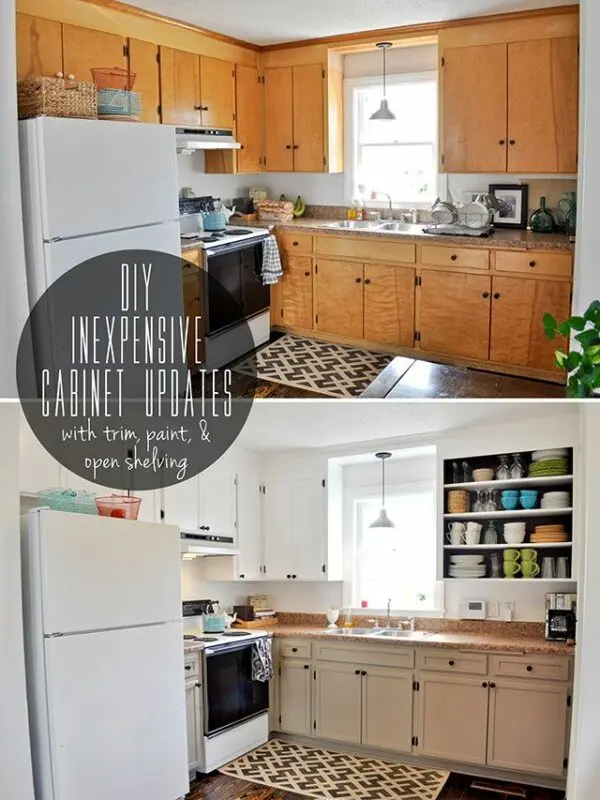 How to update an old kitchen with your own hands