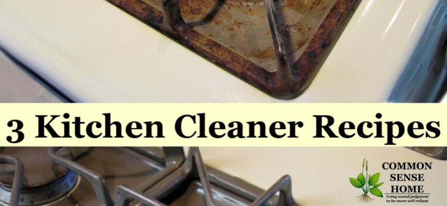 How to use stove cleaner, purchased and homemade products