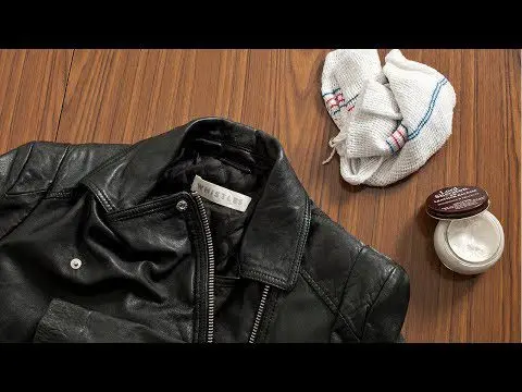 How to wash a leather lacquer jacket and is it possible to do it at all