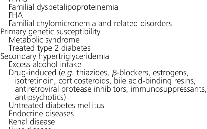 Hipertrigliceridémia: okok, tünetek és kezelések