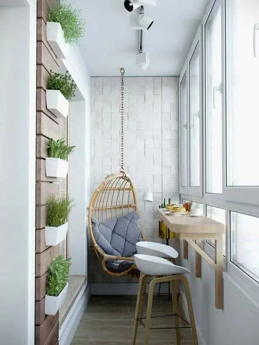Ideas for the design of balconies and loggias