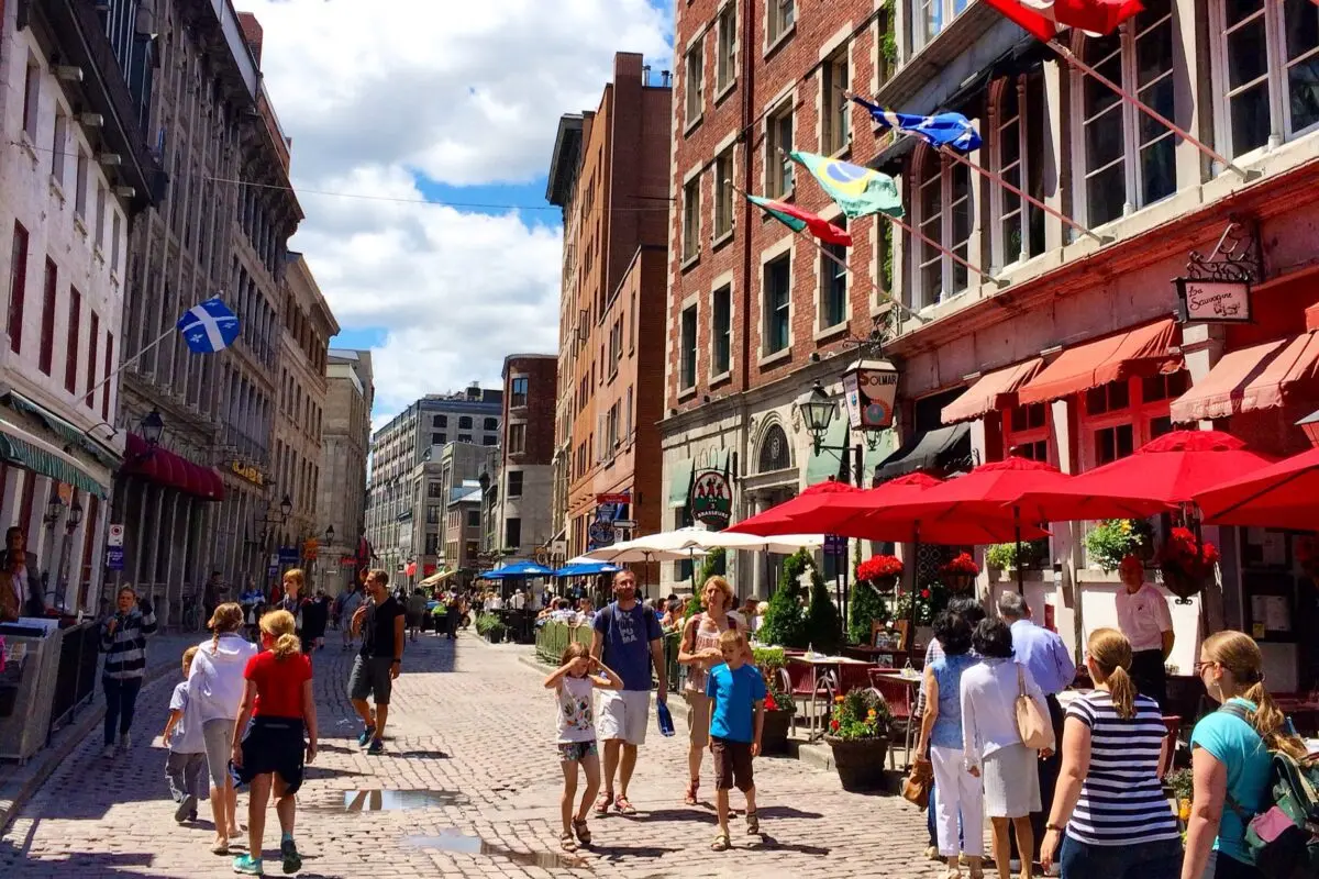 In summer you can also enjoy street food