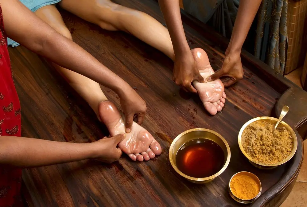 Indian traditional Ayurveda treatment