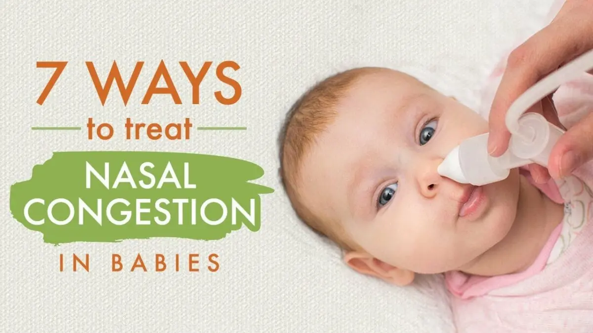 Infant runny nose: what to do? Video