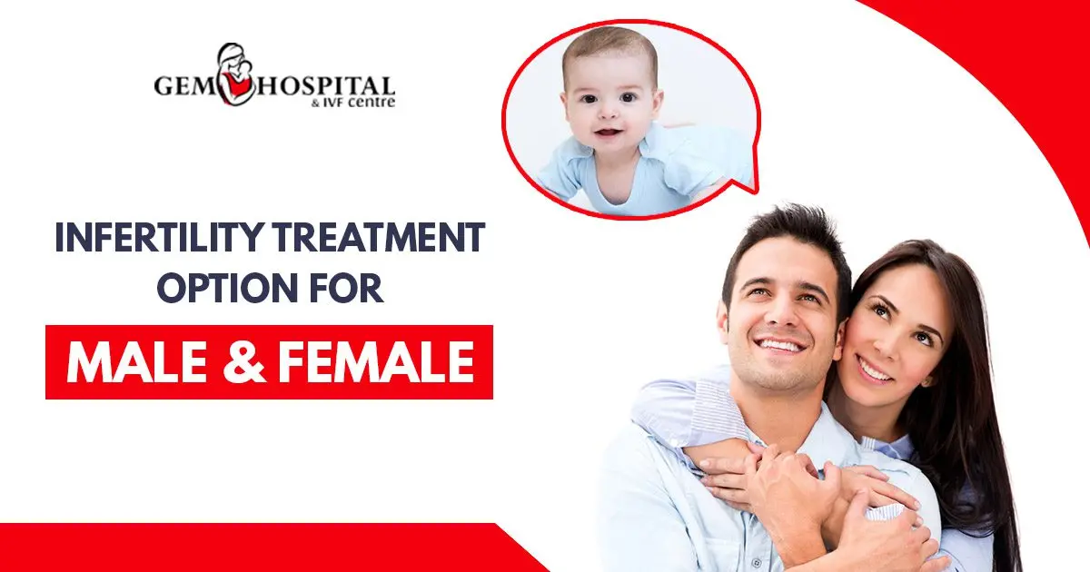 Infertility treatment methods for female and male IVF