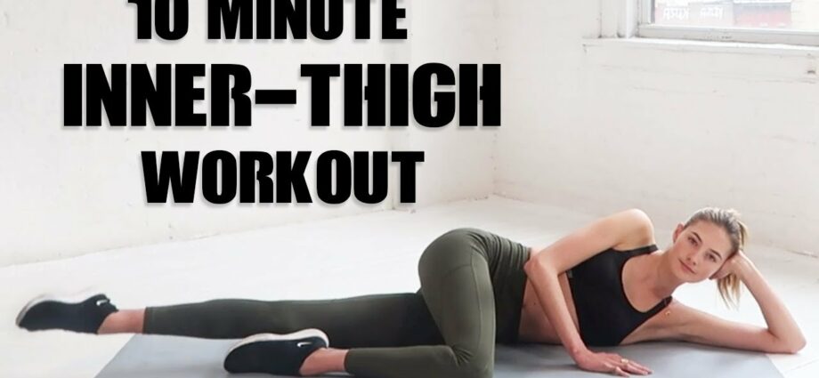 Inner thigh: Slimming exercises. Video