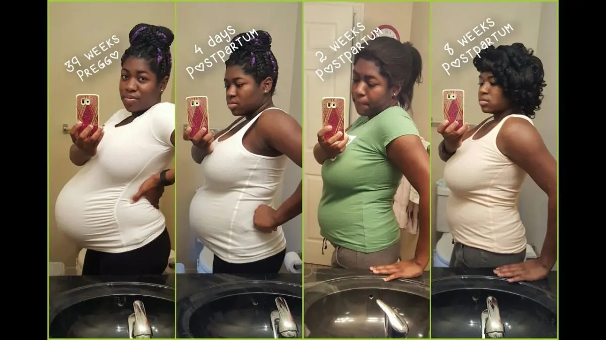 Instamama showed what her belly looks like right after the sixth birth