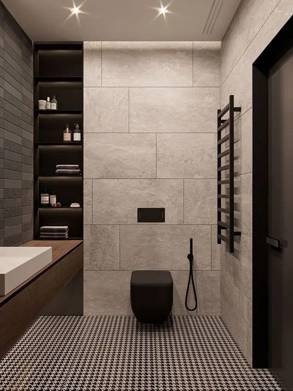 Interior for a small bathroom: tips