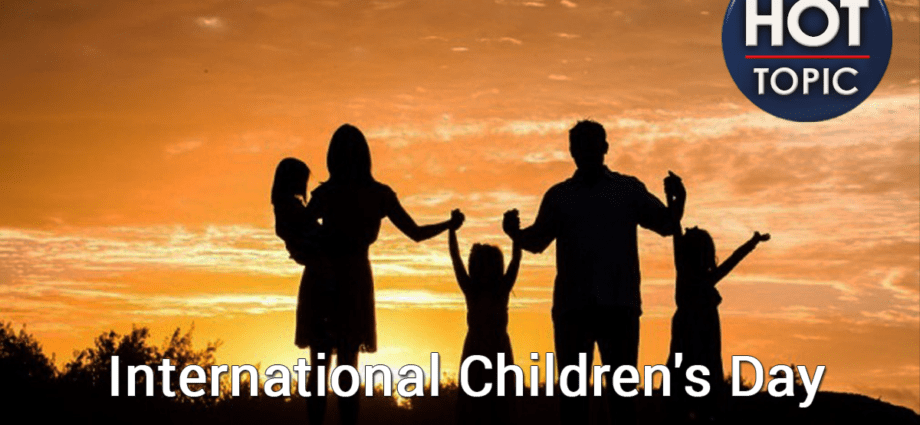 International Children&#8217;s Day will be celebrated by both children and adults