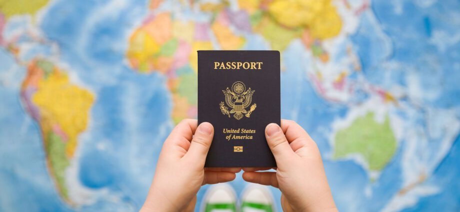 International passport for a child under one year old through state services