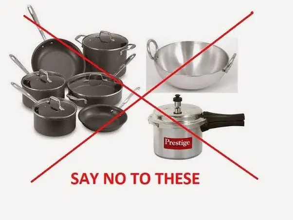 Is it possible to cook in aluminum cookware