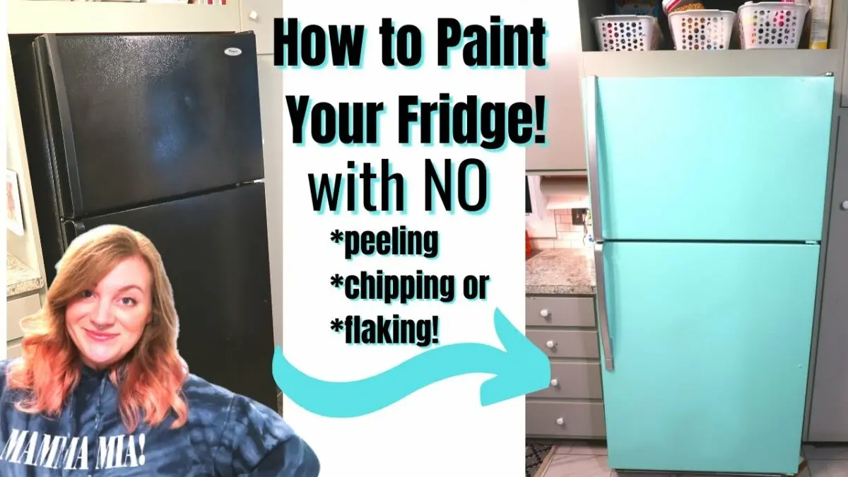 Is it possible to paint an old refrigerator at home, what paint, video