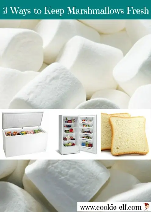 Is it possible to store marshmallow in the refrigerator: how much, where and how to store it