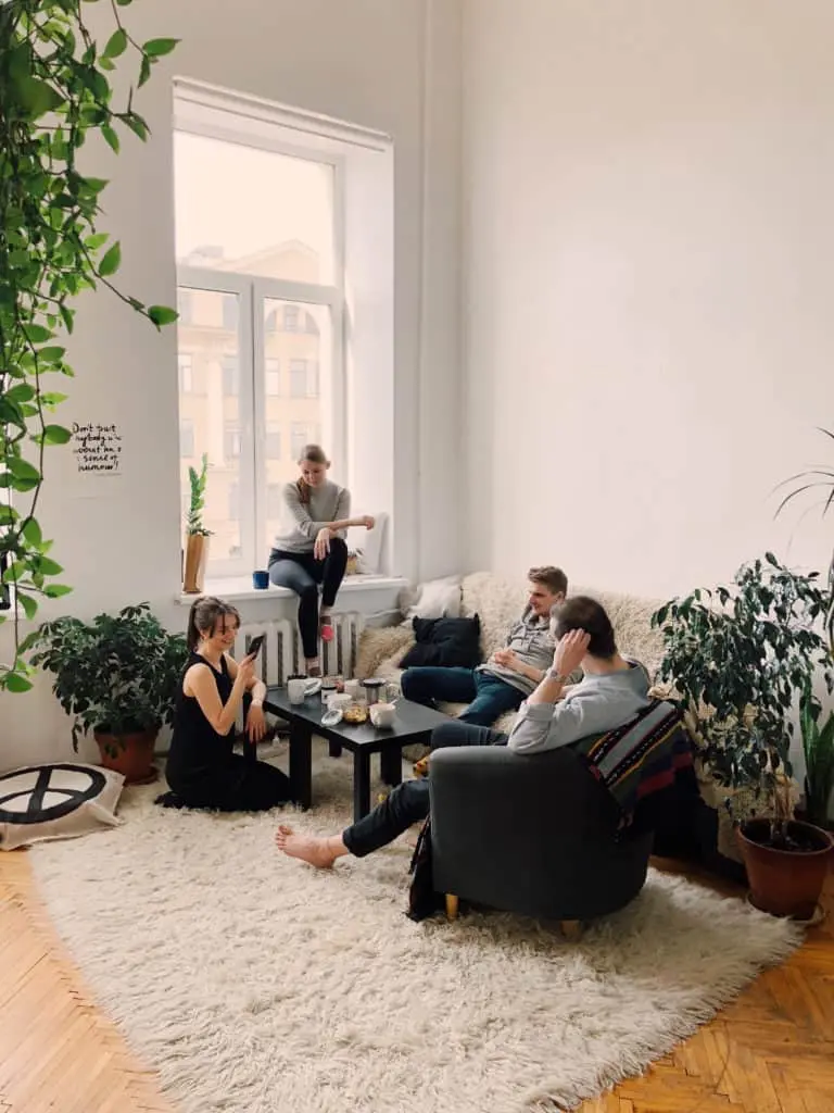 Is there anyone at home? Is it possible to live without a registration in my apartment