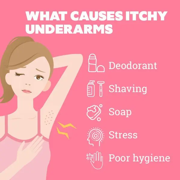 Itchy armpits: causes and treatment