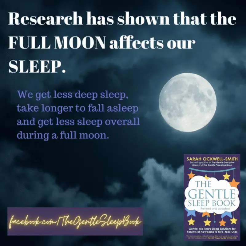 It&#8217;s magic: the full moon affects children&#8217;s sleep