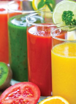 Juice at night: truth and myths about healthy eating