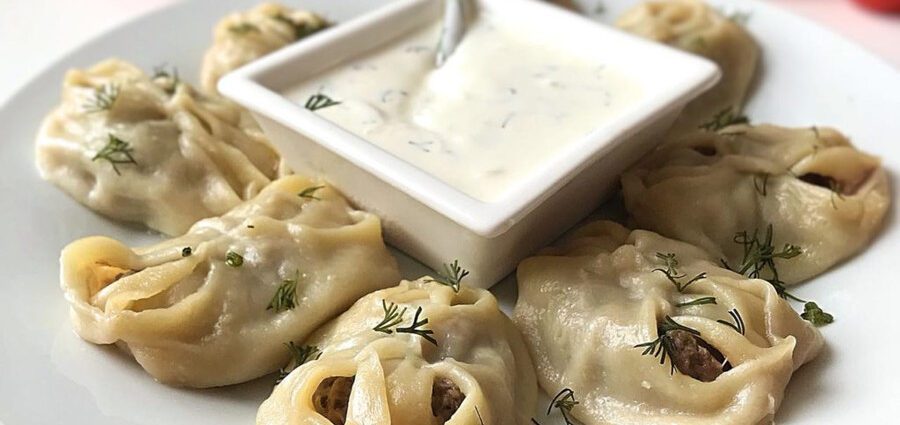 Juicy manti: video recipe