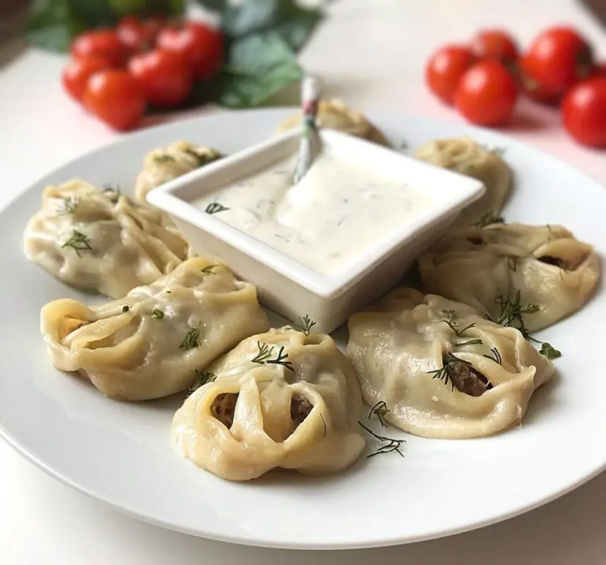 Juicy manti: video recipe