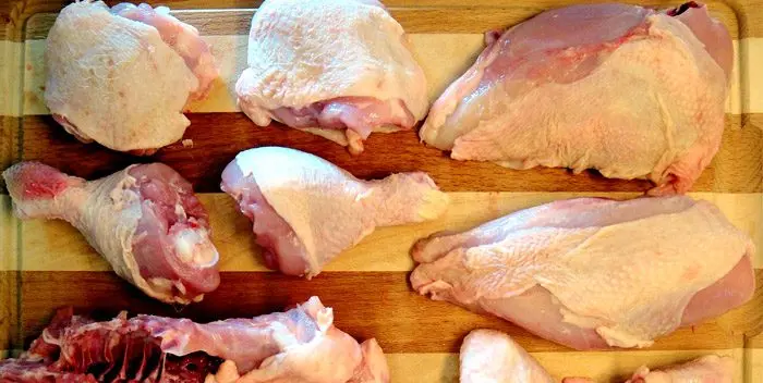 How and how much to cook chicken meat?