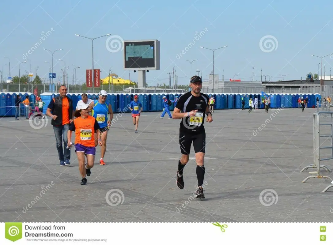 Kazan Marathon 2016 participants of the photo, the best men of Kazan