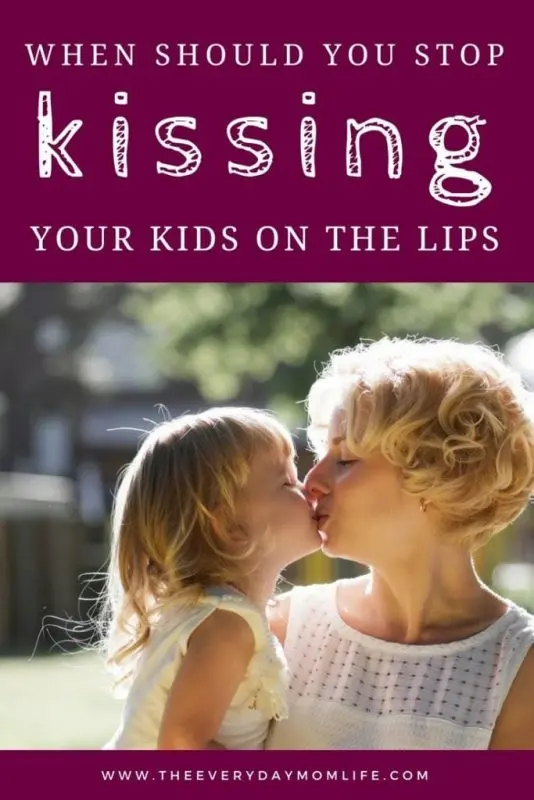 Kiss on the mouth: until what age to kiss your children?