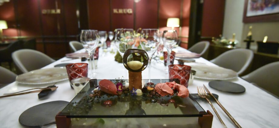 La Table Krug, the exclusive table from El Portal